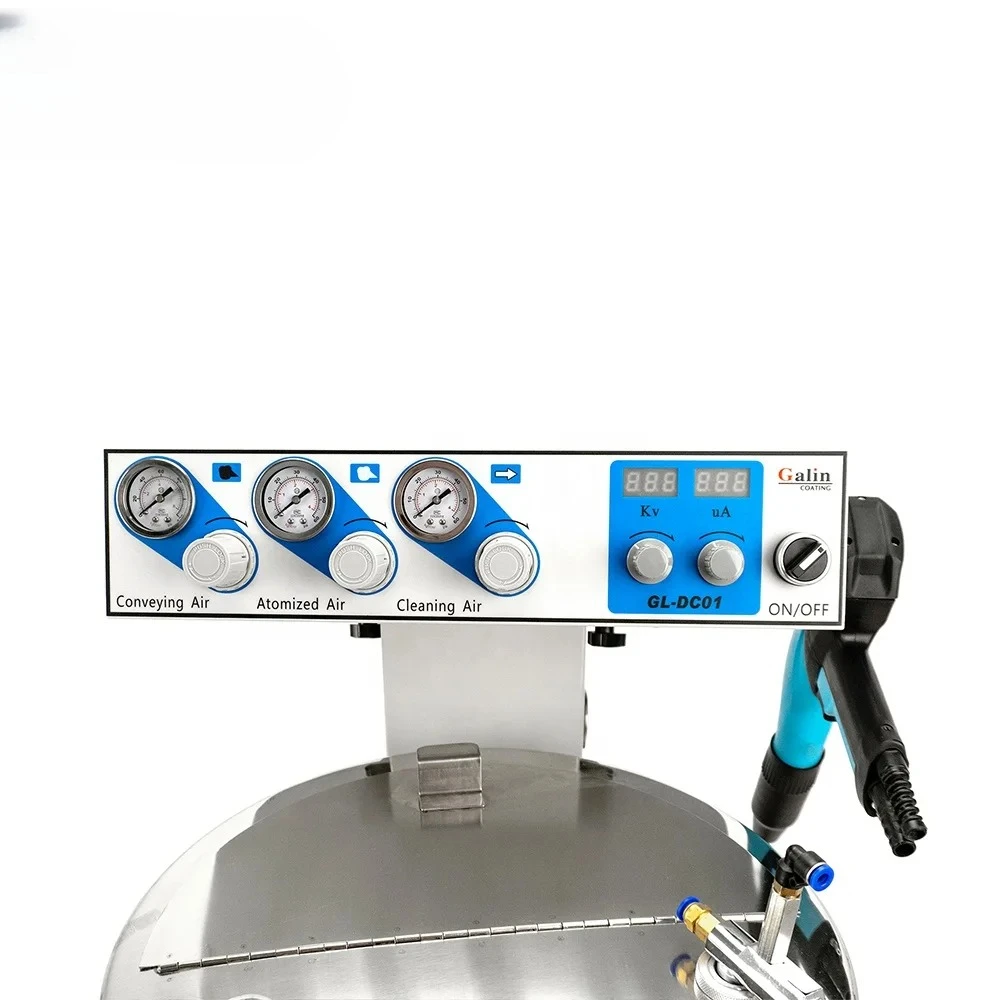 Cheaper Manual Electrostatic Powder Spray Coating Machine Galin - DC01 With Digital Display