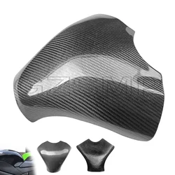 fit For KAWASAKI Ninja ZX6R ZX-6R 2007 2008 Motorcycle Real Carbon Fiber Fuel Gas Tank Cover Protector