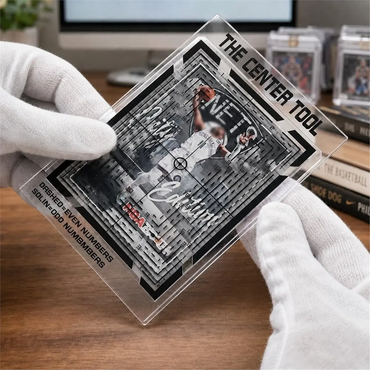 Trade Card Cleaning Kit, Trading Cards Flattening Care Tool Accessory Kit & Sports for PSA Rated and Flatten Edges.