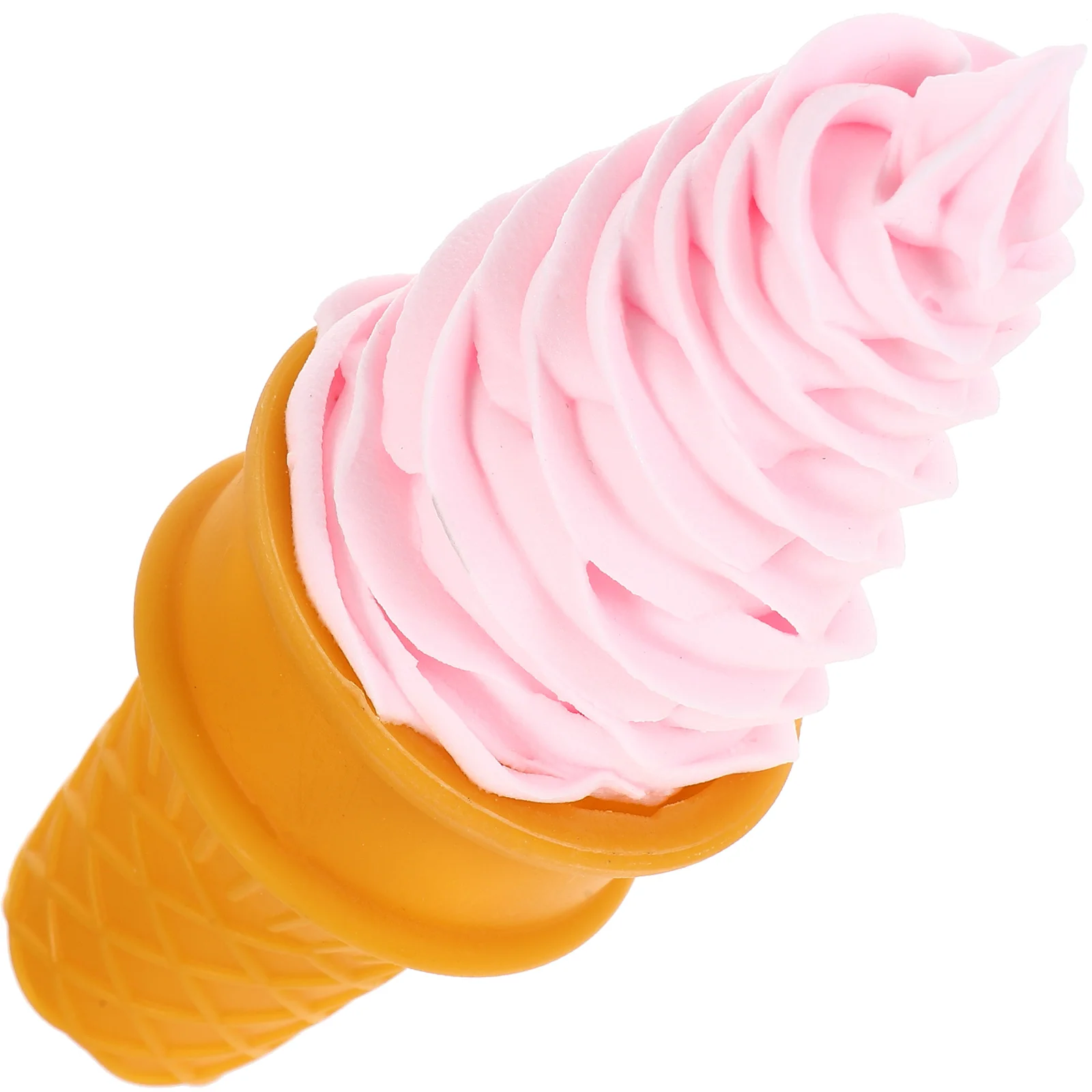 Simulation Ice Cream Children’s Toys Dessert Display Models Lifelike Props Fake Cone Pvc Artificial Modeling Figurine