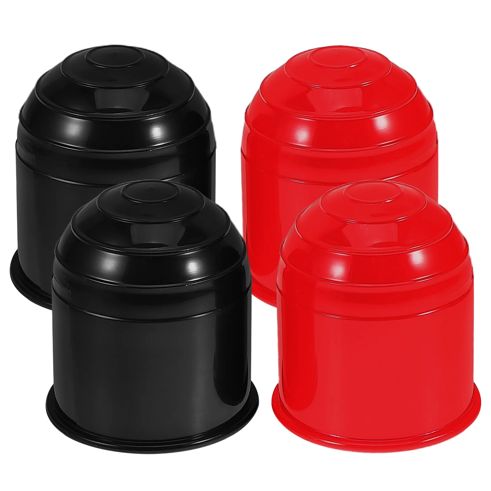 

4Pcs Utility Trailer Cover Secure Fit Sturdy Material for Protecting Hitch Balls and Similar Items Hitch Protector