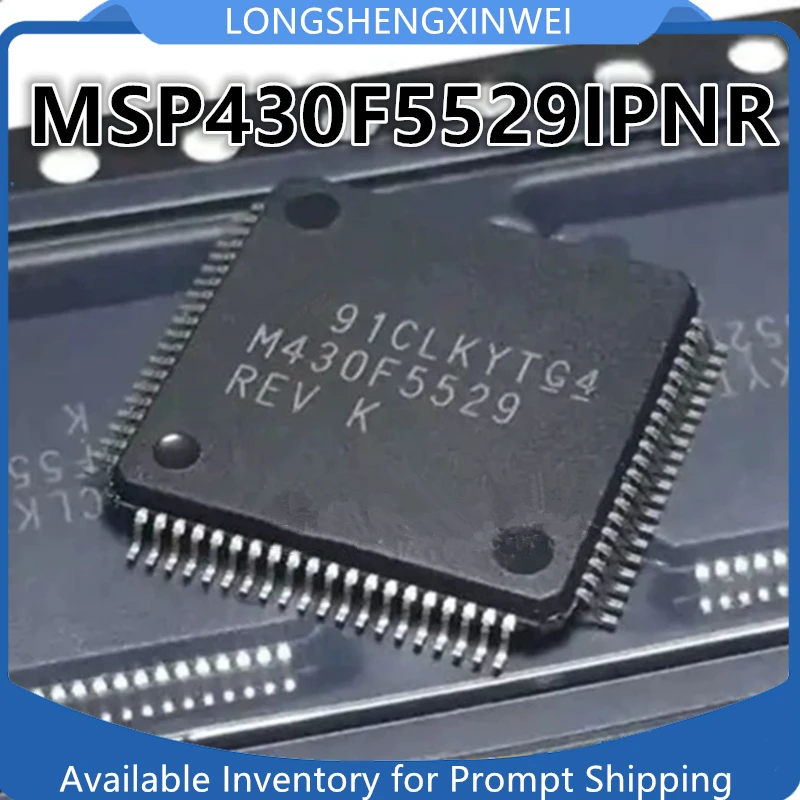 1PCS MSP430F5529IPNR M430F5529 SMT LQFP-80 Original Microcontroller Chip