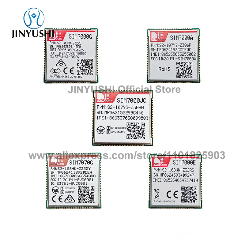 1Pc SIMCom Cat-M/NB-IoT/GSM Module LCC module SIM7000A SIM7000G SIM7000JC SIM7000E SIM7000C SIM7070G SMT Type Module
