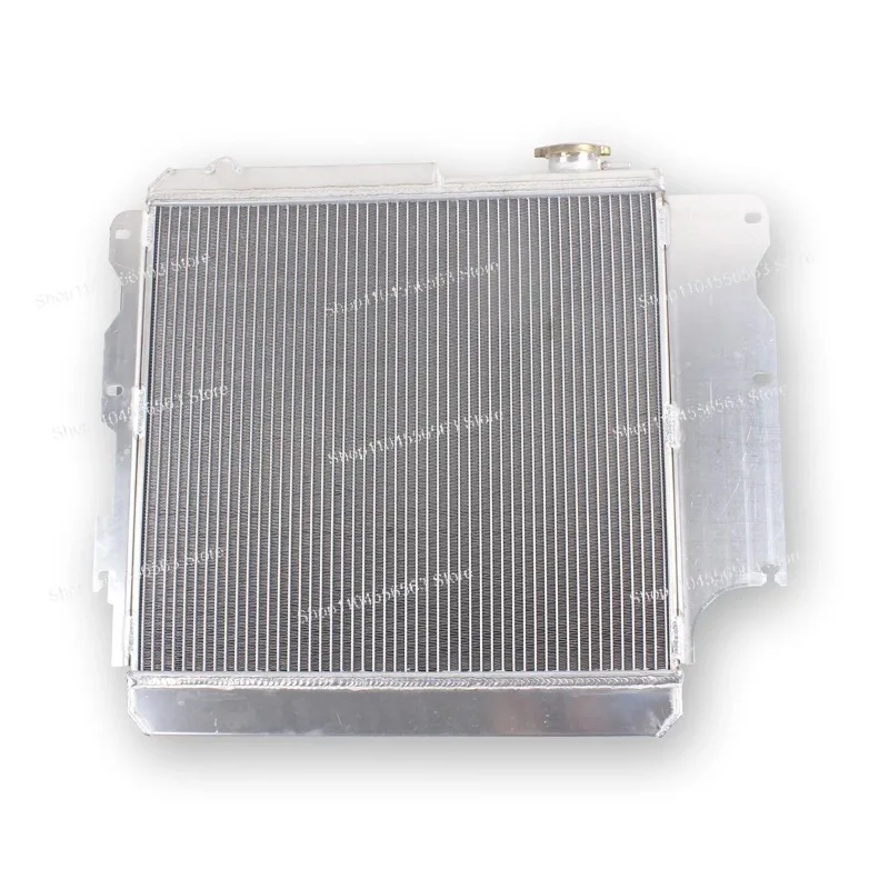 3 Row Aluminum Radiator for 1987-2006 Jeep Wrangler YJ TJ 2.4L 2.5L 4.0L 4.2L L4 L6 Cooling