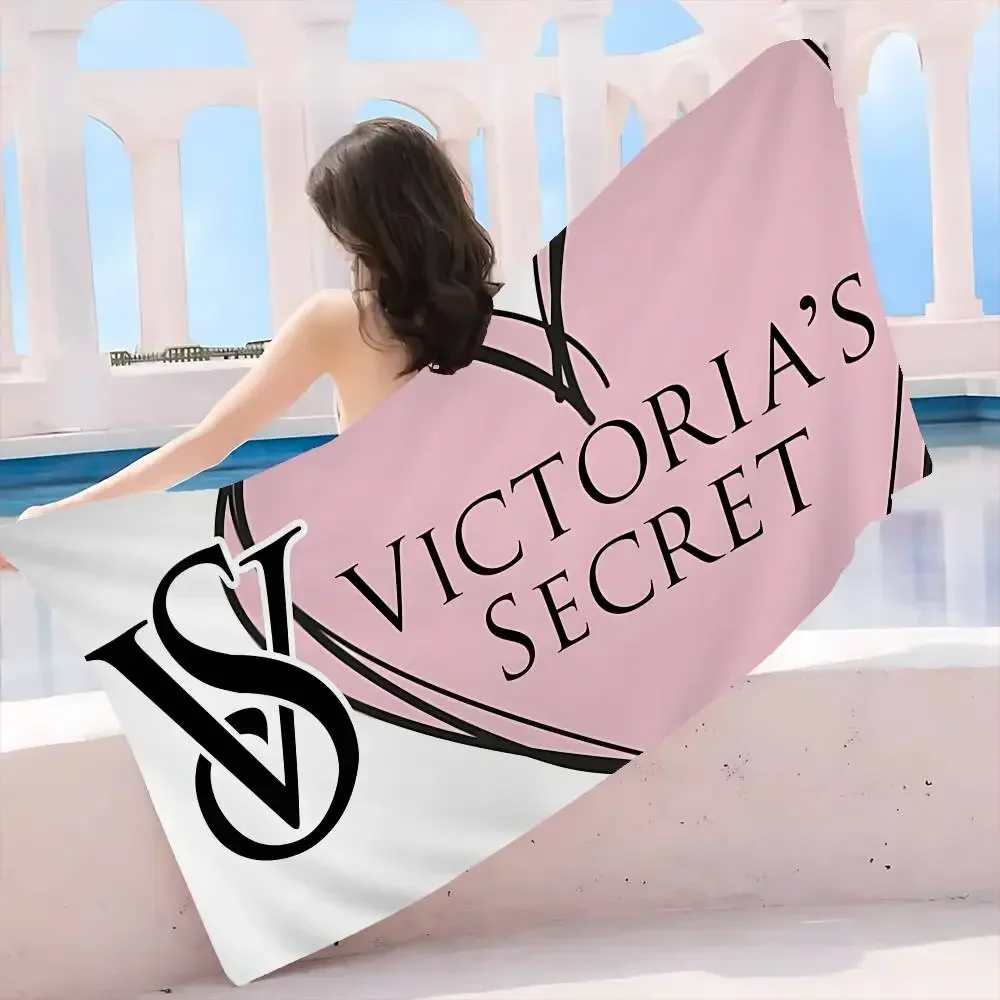V-Victorias-Fashion-S-Secret Microfiber Beach Towel Absorbent Quick Dry Soft Yoga Swimming Resort Mountain Climbing Towel