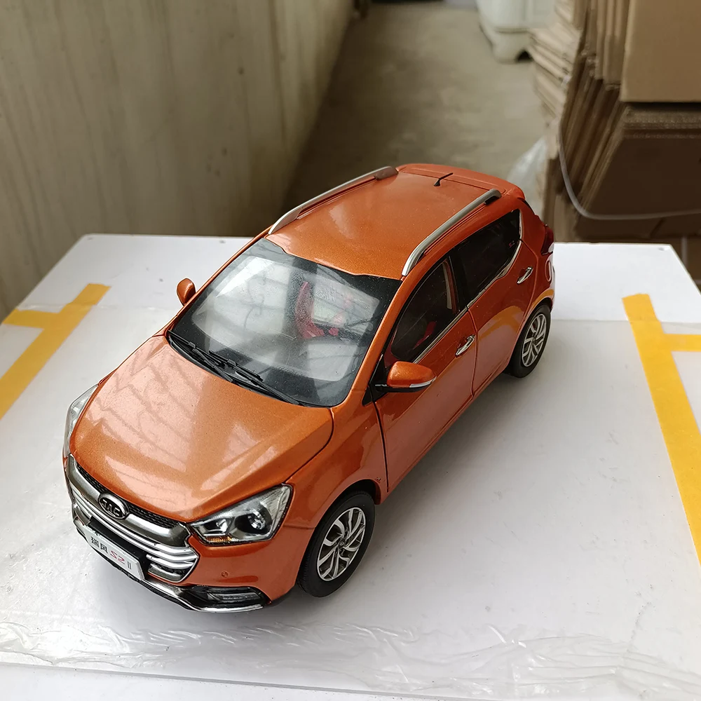 Flawed Jac Second-generation Ruifeng S2 Suv Die-cast 1:18 Scale Alloy Simulation Car Model Home Static Decorative Ornaments