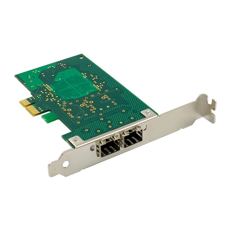 82576 Network Card, Pci Express X Gen 2.1, 2.5Gt/S Dual Optical Port Gigabit Fiber Lc Adapter Card