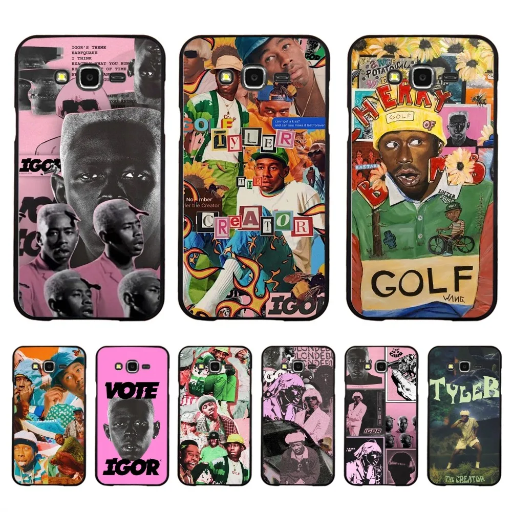 Rapper T-tyler The Creator Flower Phone Case For Samsung J 7 Plus 7core J7 Neo J6 Plus Prime J6 J4 J5 Mobile Cover