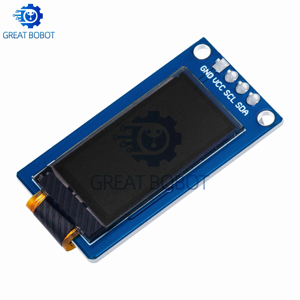 BS 0.96 - inch High - Contrast OLED Display: 64×128 Resolution SSD1107-Driven LCD Module, Vertical Screen-Perfect for Arduino