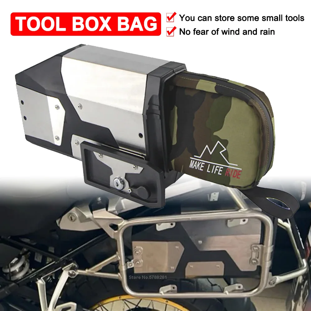 

4.2 Liters Toolbox For Benelli TRK 502 X Tool Box Inner Bag For BMW R1250GS Adventure R1200GS 2004-2023 F750GS F850GS