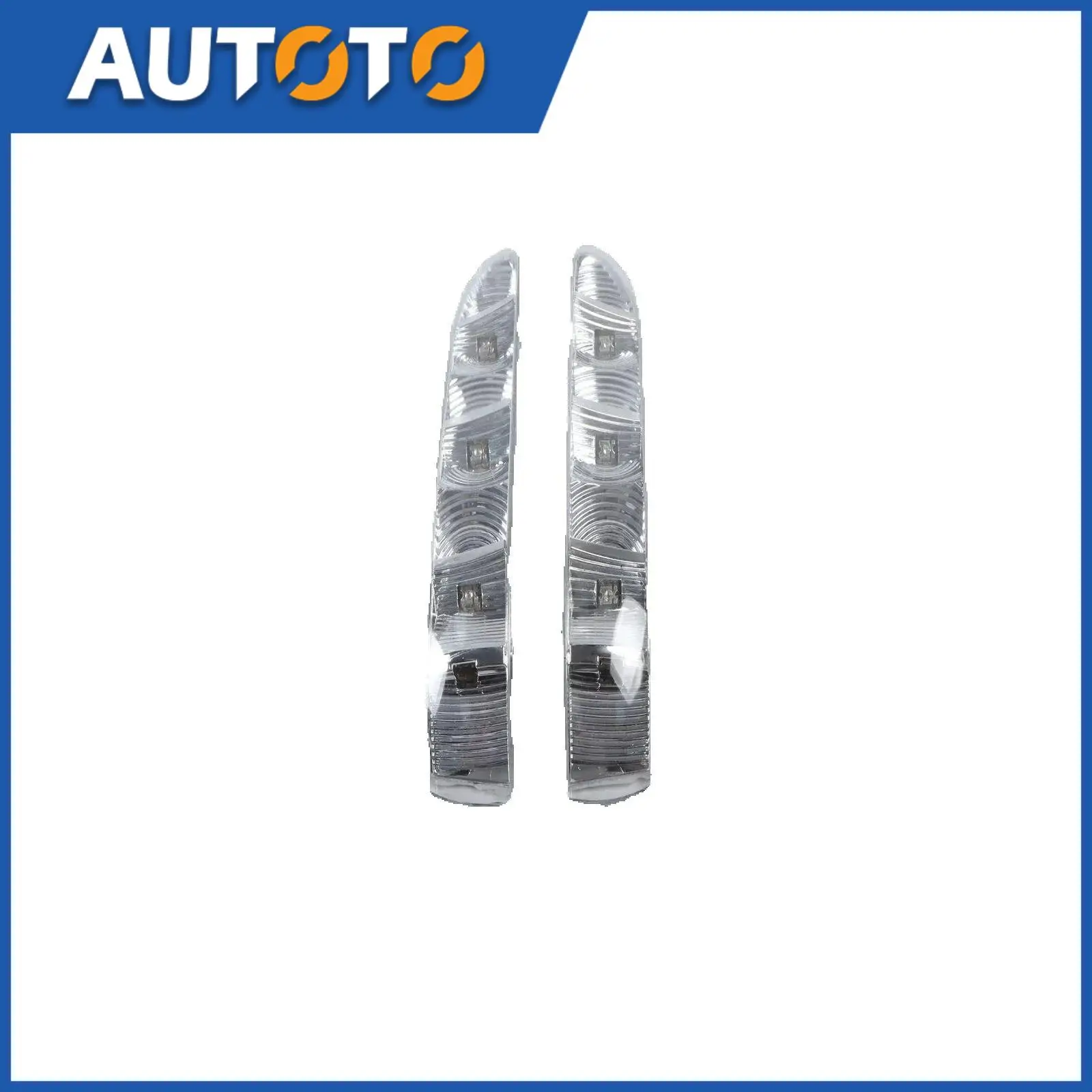 

2 шт. 2208200521 2208200621 указатель поворота бокового зеркала для Mercedes-Benz S Class W220 W215 2002-2005 прозрачные линзы