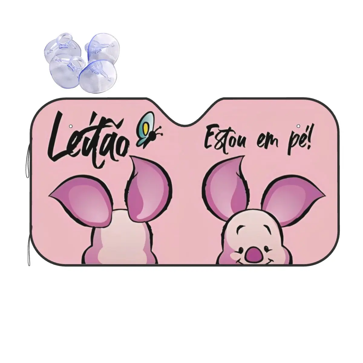 

Винни Пух и друзья Пятачок Тигра Лобовое стекло Солнцезащитный козырек Модный чехол Передний блок Окно 76x140 см Солнцезащитный козырек Теплоотражатель