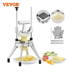 VEVOR-Manual de frutas e legumes Dicer Cutter, cortador de alimentos comercial, aço inoxidável Slicer para casa, restaurante, cozinha, 3/8 