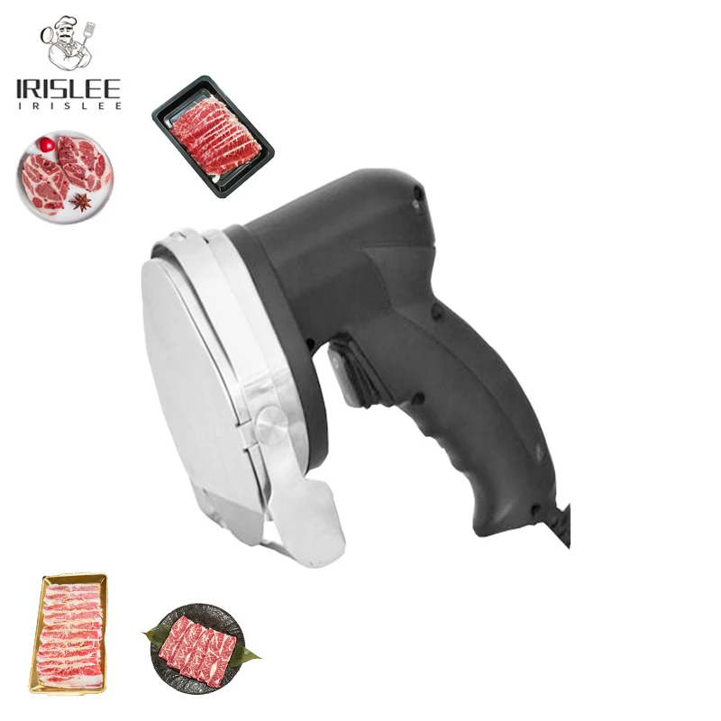 Portable Electric Doner Kebab Meat Slicer Battery Operated Shawarma Machine Fresh Meat Snack Machine