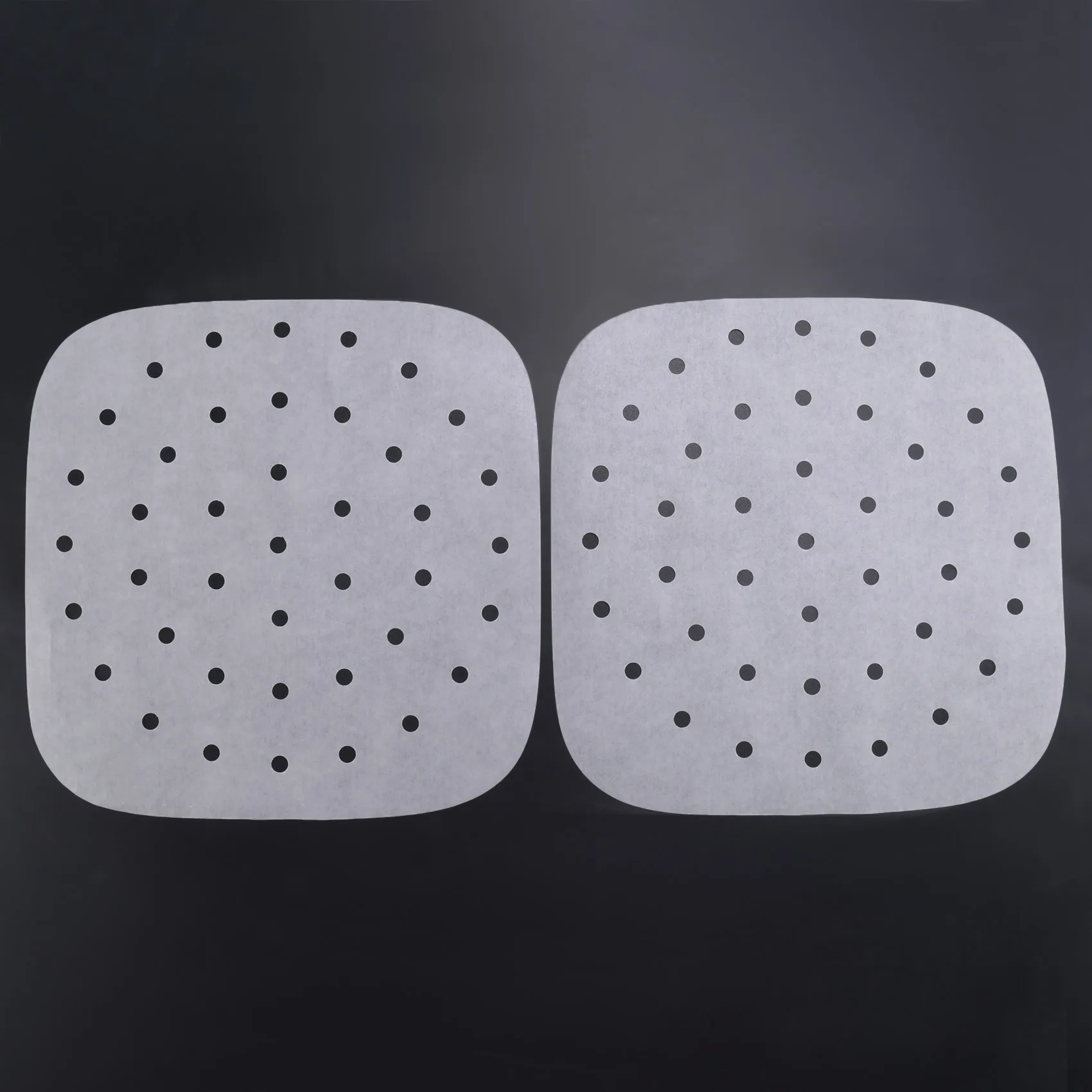 Вкладыши из пергаментной бумаги для фритюрницы (9x9 дюймов), 100 шт., большие, совместимые с фритюрницей xxL Philips, NuWave Brio, Chefman GSY