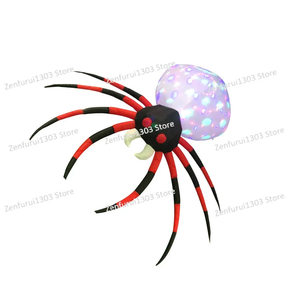 

Halloween pumpkin 2.4 meters spider air model funny Halloween decoration, ghost festival, inflatable air model
