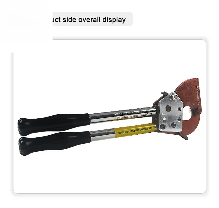 Engineering Machinery Manual Ratchet Cutting Tool for Copper Aluminum Cable Cutting Construction Electrical Work