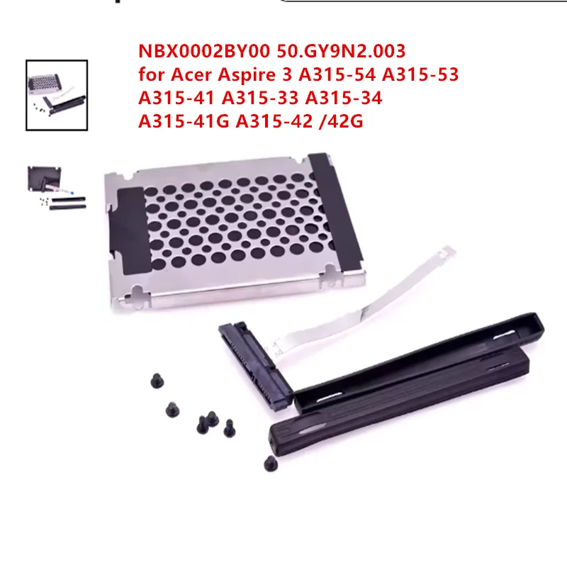 HDD Cable Caddy Bracket NBX0002BY00 50.GY9N2.003 for Acer Aspire 3 A315-54 A315-53 A315-41 A315-33 A315-34 A315-41G A315-42 /42G