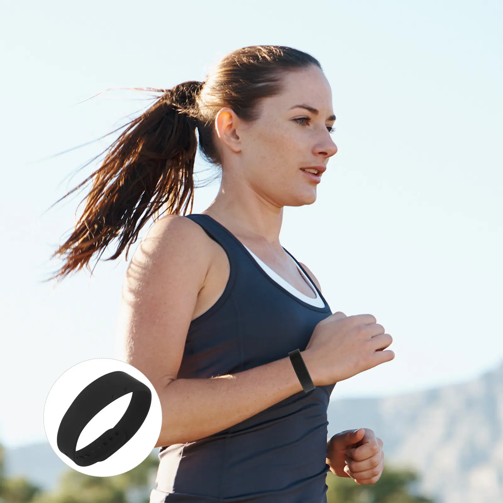 

3Sets Waterproof Fitness Tracker Wristband Smart Activity Tracker with Sleep Monitoring Step Counting Calorie Tracking for Women