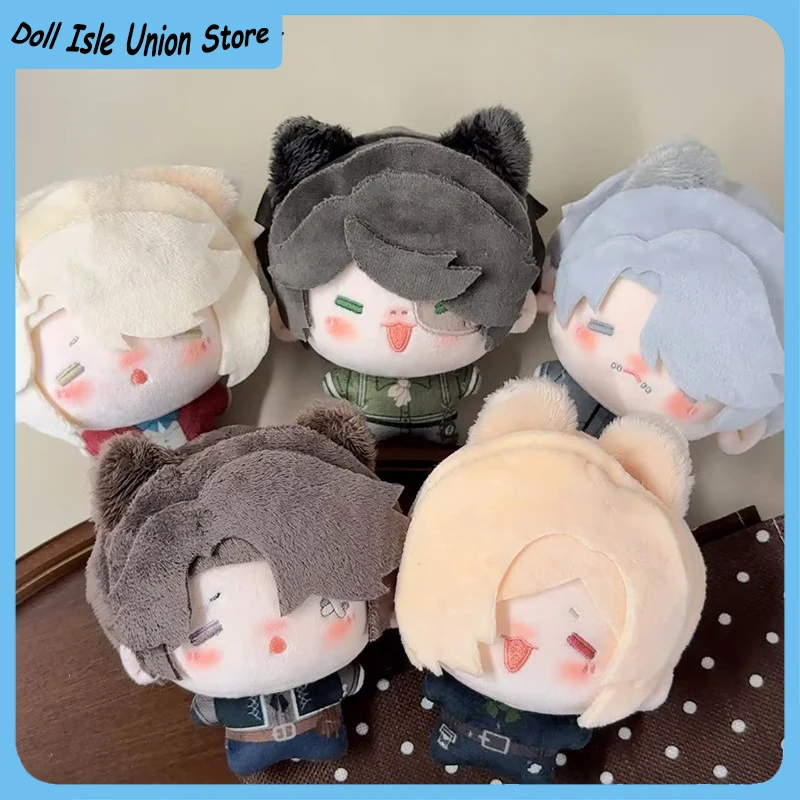 10cm Cute Anime Prospector Embalmer Composer The Puppeteer‌ Grave Keeper Fat Head Starfish Body Cotton Doll Plush Pendant Toys
