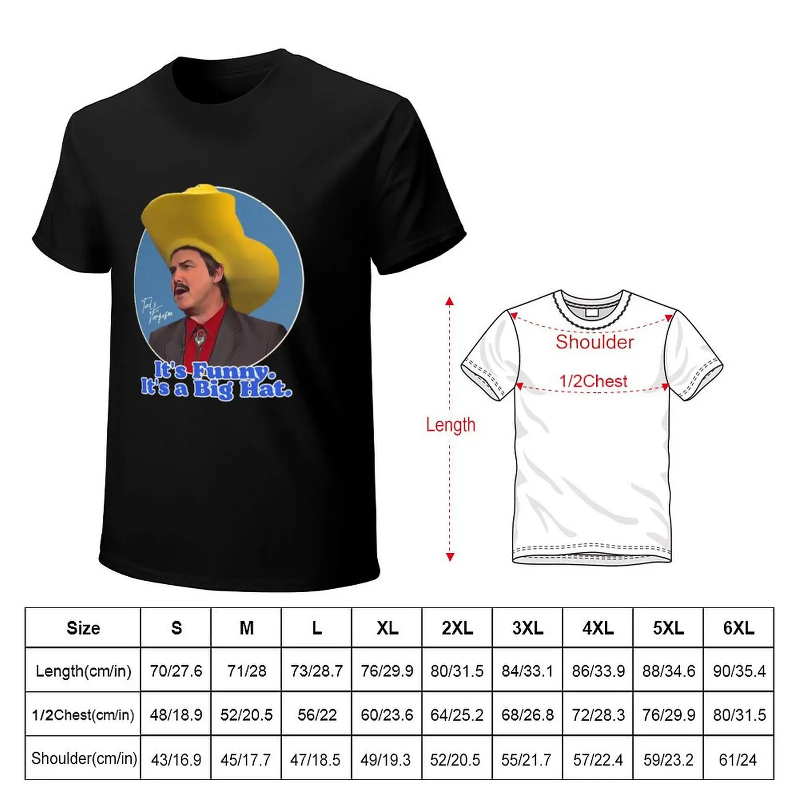 Norm MacDonald as Turd Ferguson T-Shirt Big and Tall Short Sleeve Tee