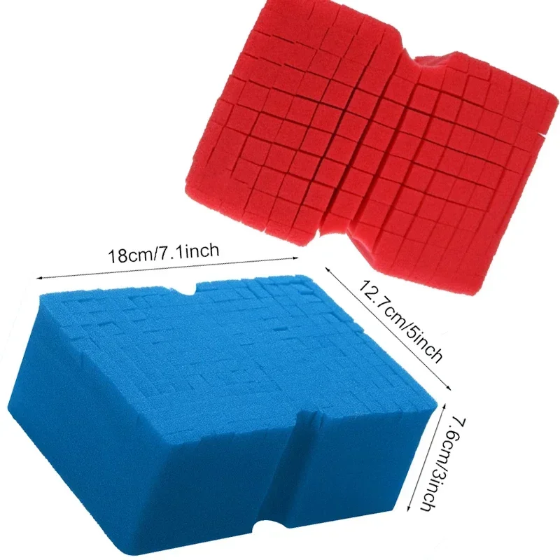 Multifunctional Large Sponge Absorption Water Hot-selling Practical Car Soft Foam Grid Sponge Auto Detailing Clean Accessories
