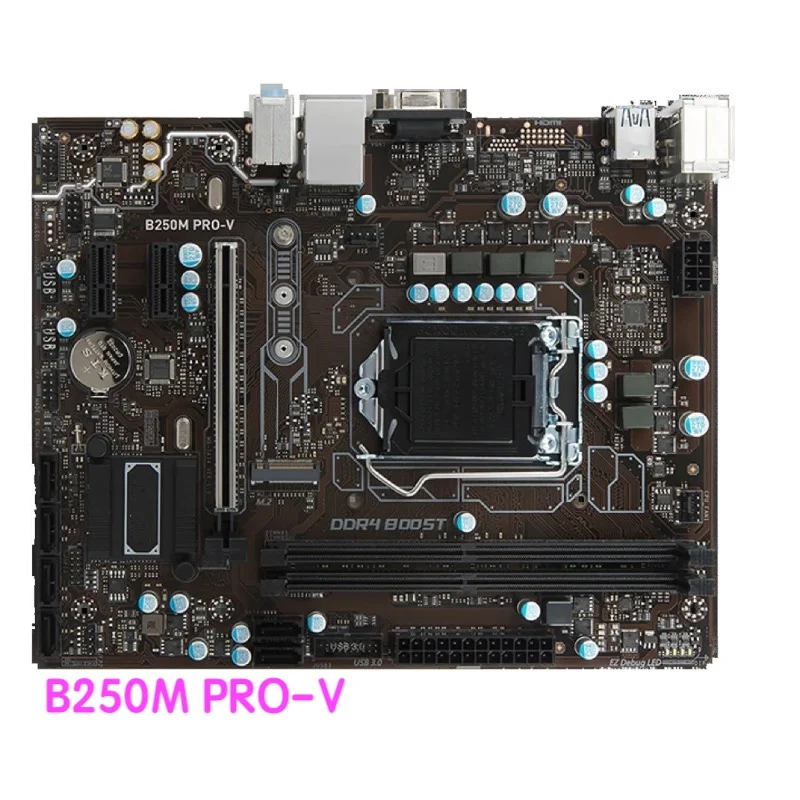 

Suitable For MSI B250M PRO-V Motherboard B250M LGA 1151 DDR4 Mainboard 100% Tested OK Fully Work