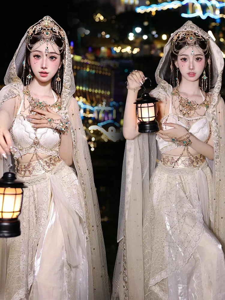 

New Princess of Western Regions Ethnic Style Clothing Photography Costume Travel Shoots Flying Hanfu Xishuangbanna