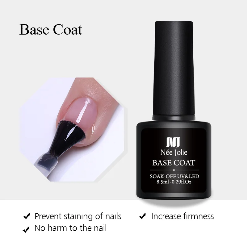 Nail Gel Top Coat Easy Application Chip-resistant Innovative Trendy Glamorous Must-have Long-lasting Gel Top Coat No Wipe Shiny