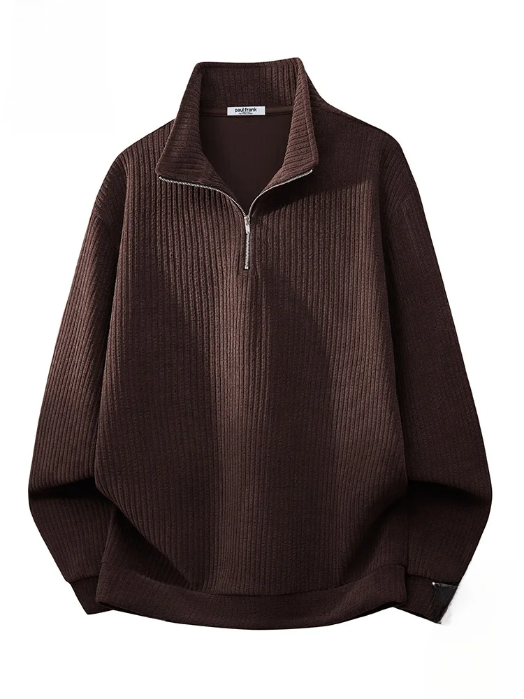 

PaulFrank Monkey Loose Fit Zipper Long Sve Casual Hoodie Autumn Men's Faion Comfortable Polyester Fiber T-irt