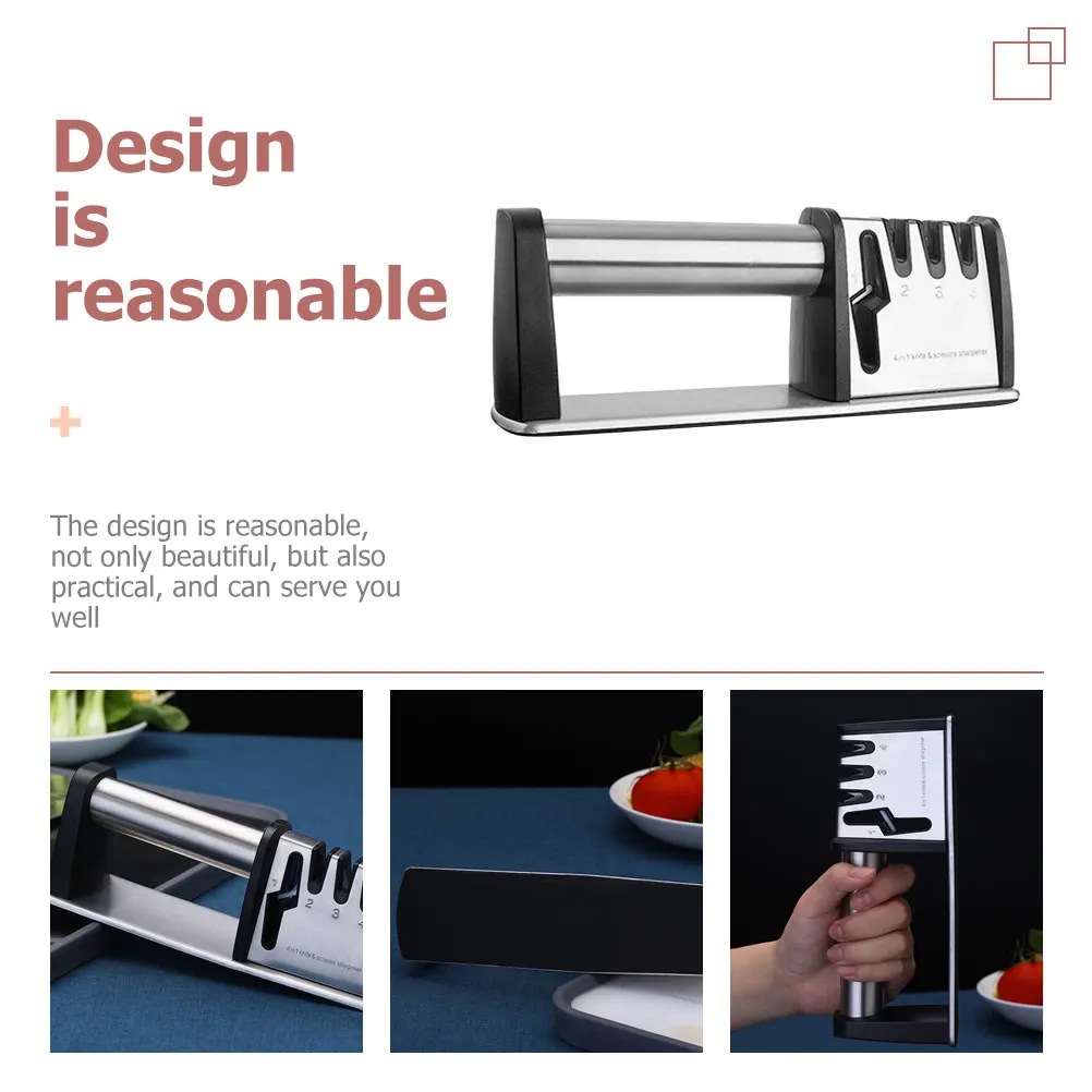 

Cutter Sharpener Premium Ergonomic Kitchen Cutter Scissor Sharpener Household Sharpening Tool Household Sharpening Tool