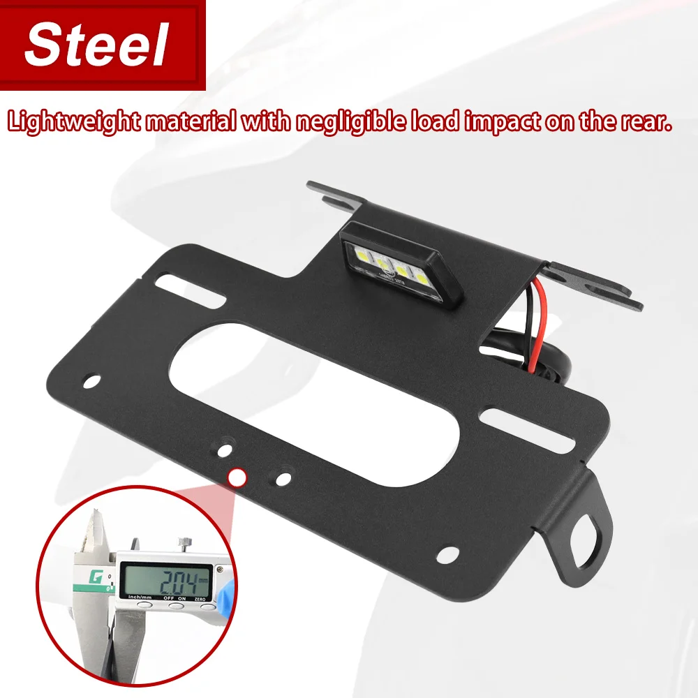 Fit For Suzuki Boulevard M109R M109 M109Rs M1800Rs 2006-2022 Rear Tail Tidy Fender Eliminator Kit License Plate Holder Bracket