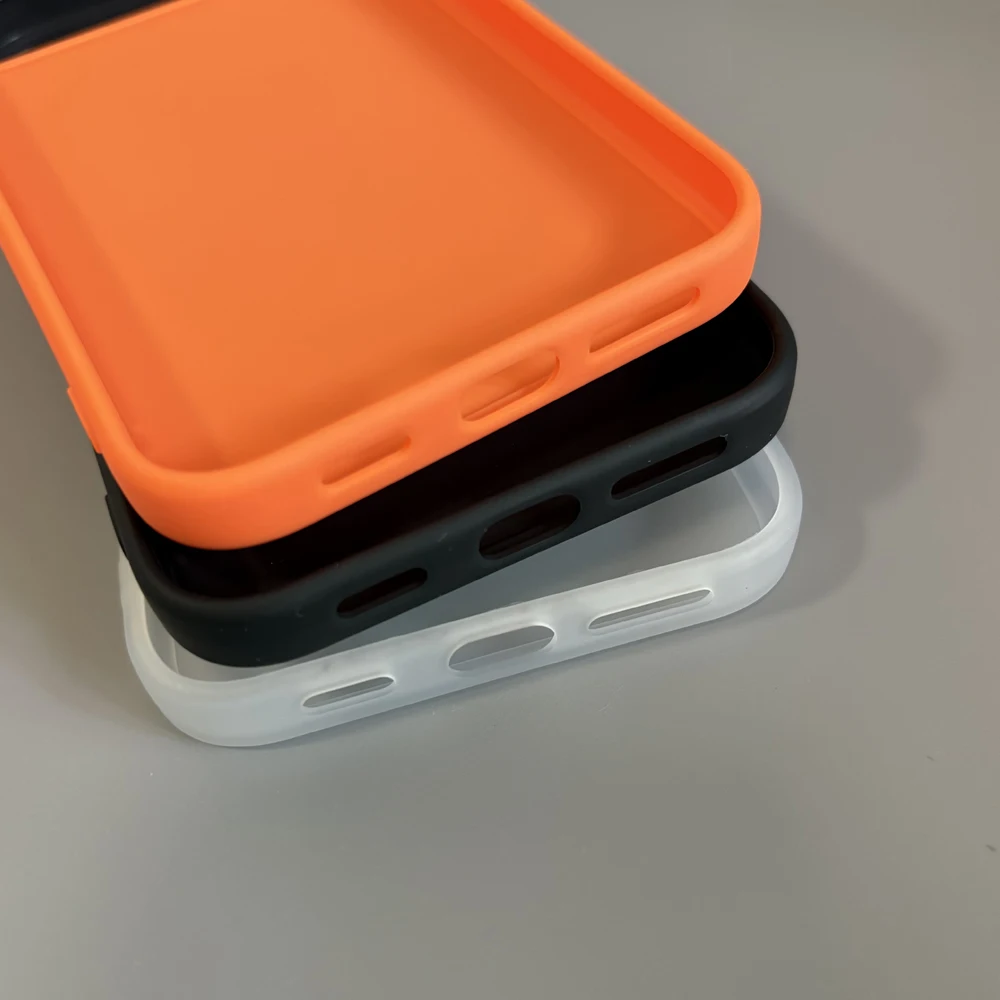 Farbige Handyhülle mit großem Loch für DIY XR bis 17Pro, weiche Silikon-Schutzhülle für XR bis 17Pro – Detail 3