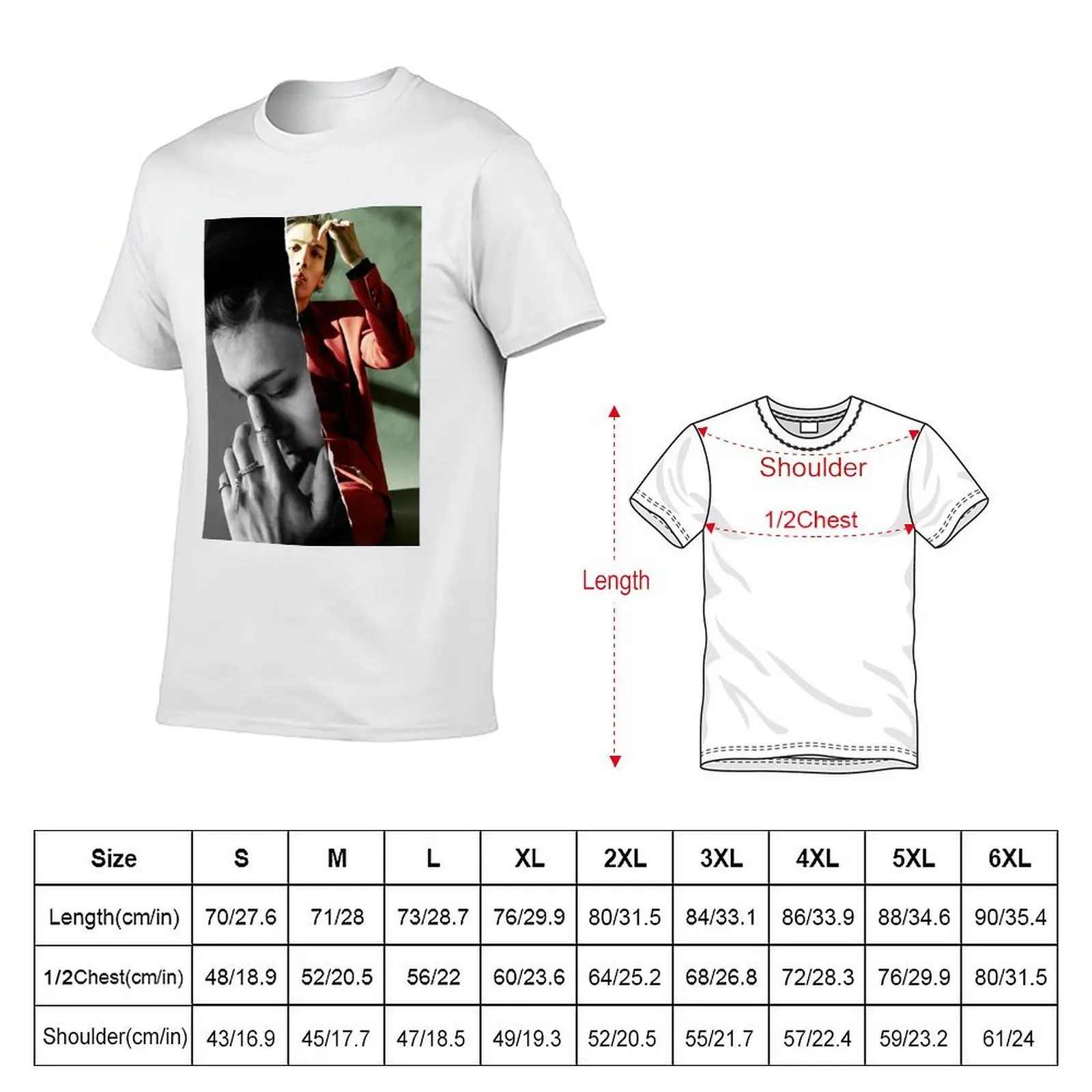 SHINee JONGHYUN BASE T-Shirt cute clothes tops Men's t shirts