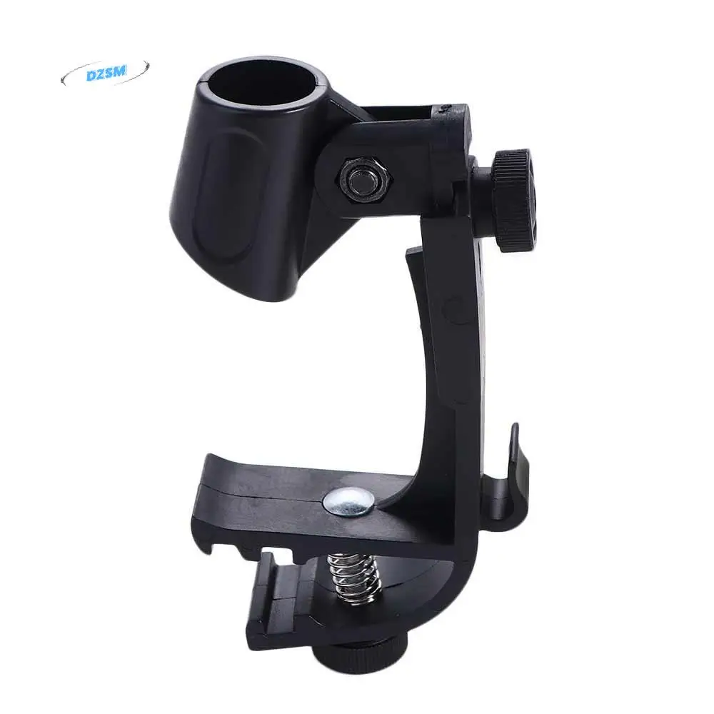 

Stand Rim Shockproof Instrument Accessories Clip On Drum Drum Microphone Holder Drum Microphone Clip Drum Mic Stand Clip Holder