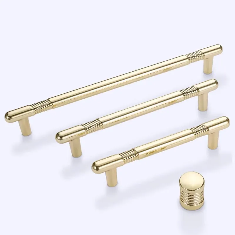 2Pcs Zinc Alloy Furniture Handle Kitchen Cabinet Handles High-quality Desk Drawer Knobs Wardrobe Door Handles Furniture Hardware