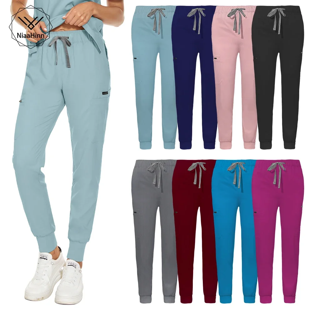 Nursing Jogger Pants Pet Grooming Working Pants Women and Mens Scrubs Workwear Women's Work Bottoms Veterinary Nurse Accessories