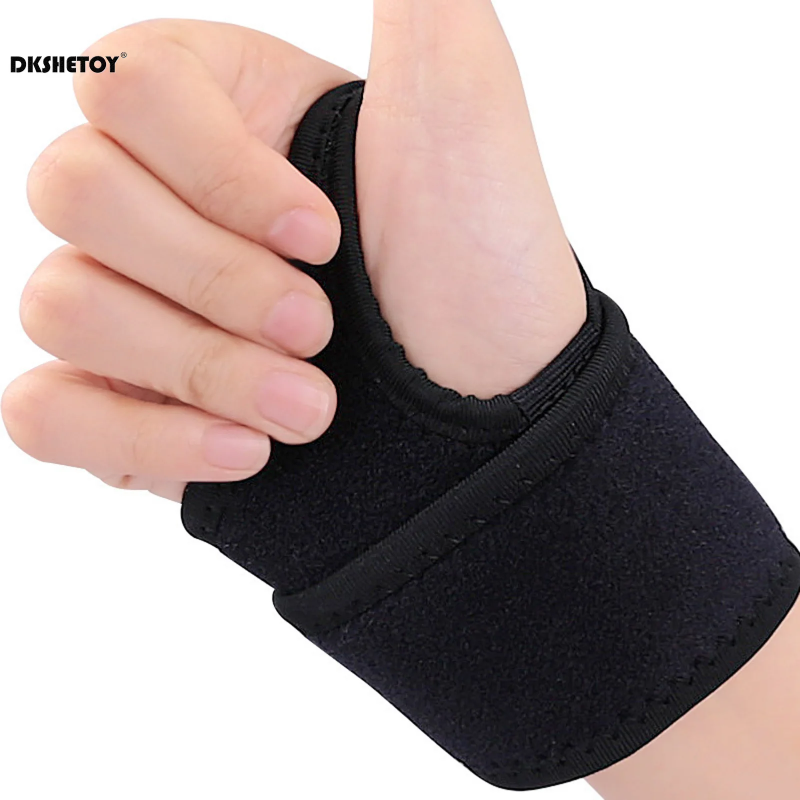 Compression Wrist Brace Sport gry Hand Brace Carpal Tunnel Support Soft Breathable Wrist Wrap  Adjustable Wrist Splint braces