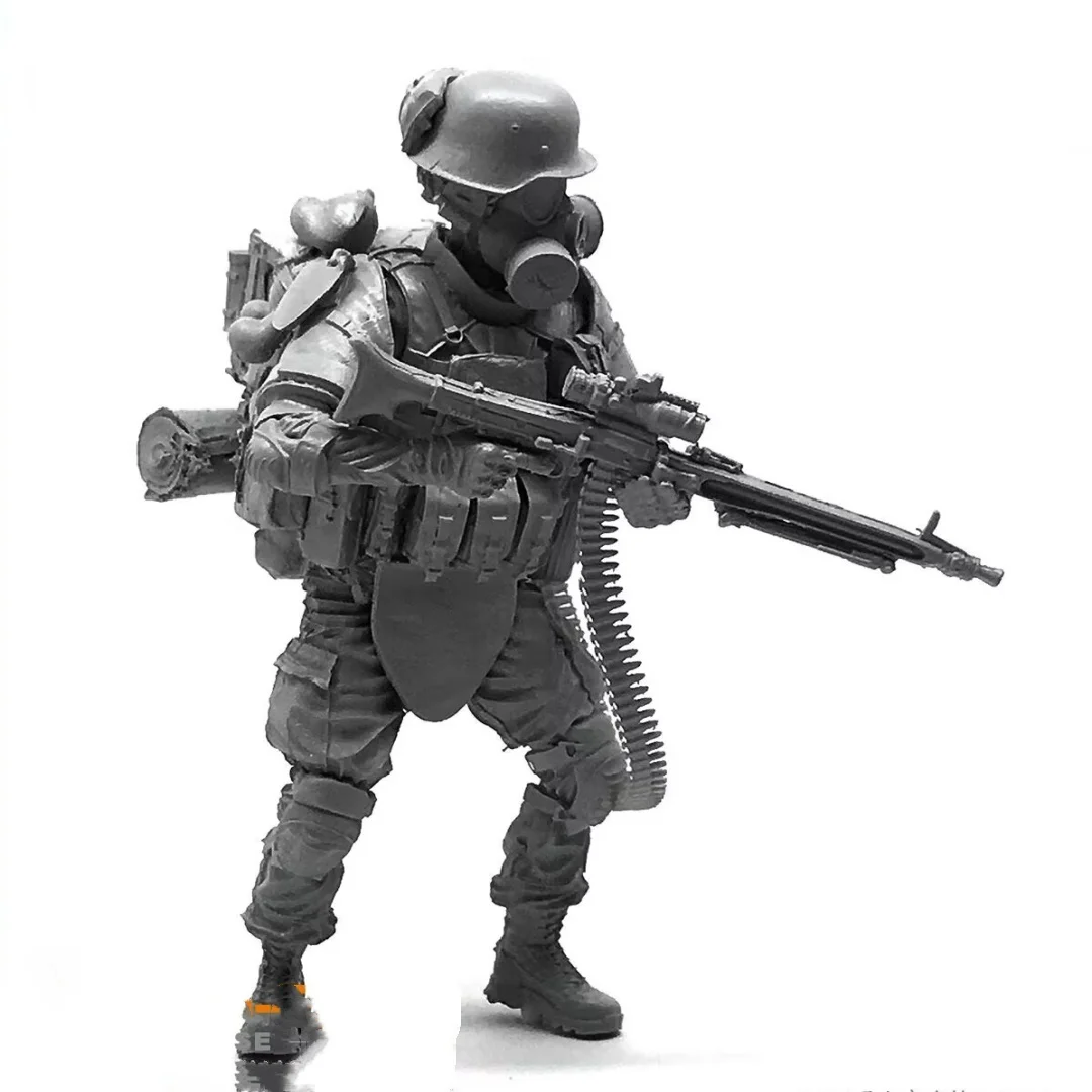 

Современный вооруженный Scavenger для одного человека, масштаб 1/35, полная фигурка из смолы, модель, комплект, сборные миниатюры, в разобранном виде, неокрашенные