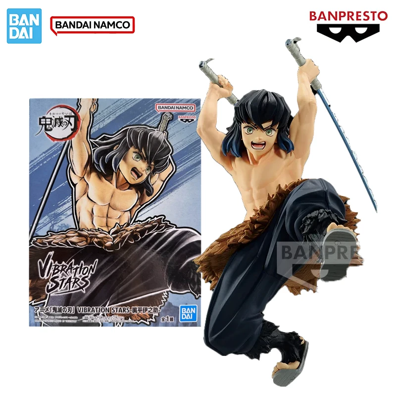 

Bandai Genuine Demon Slayer: Kimetsu No Yaiba Banpresto Vibration Stars Hashibira Inosuke Anime Figure Toy Model Collection Gift