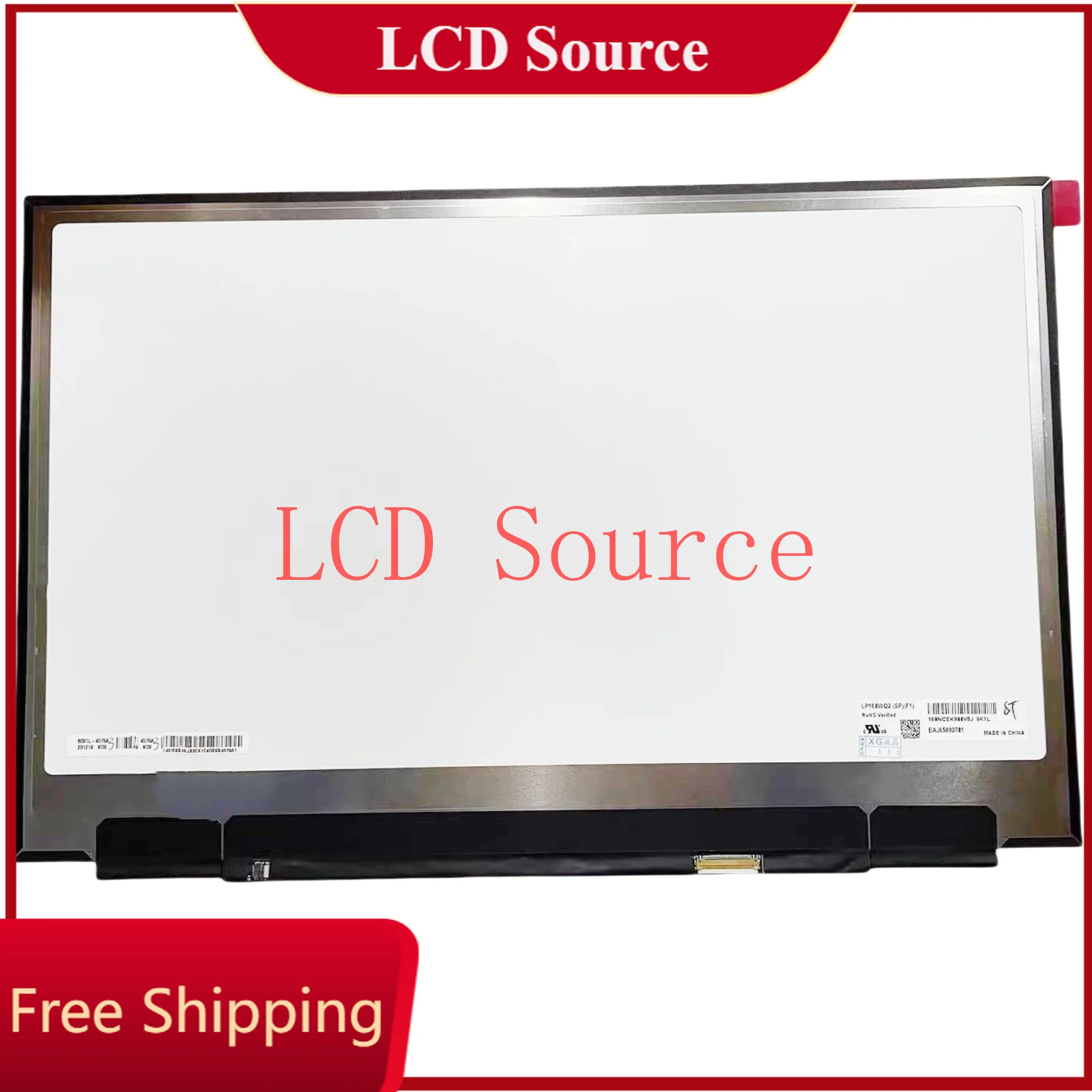 

LP160WQ2 SPF1 16.0'' Original Display QHD EDP 40Pin IPS 100% DCI-P3 Replacement Panel Matrix Laptop LCD screen