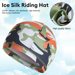 Quick Dry Cycling Cap Helmet Lining Anti-UV Sports Hat Breathable Sweat Wicking Running Hiking Hat Men Women Cooling Inner Cap