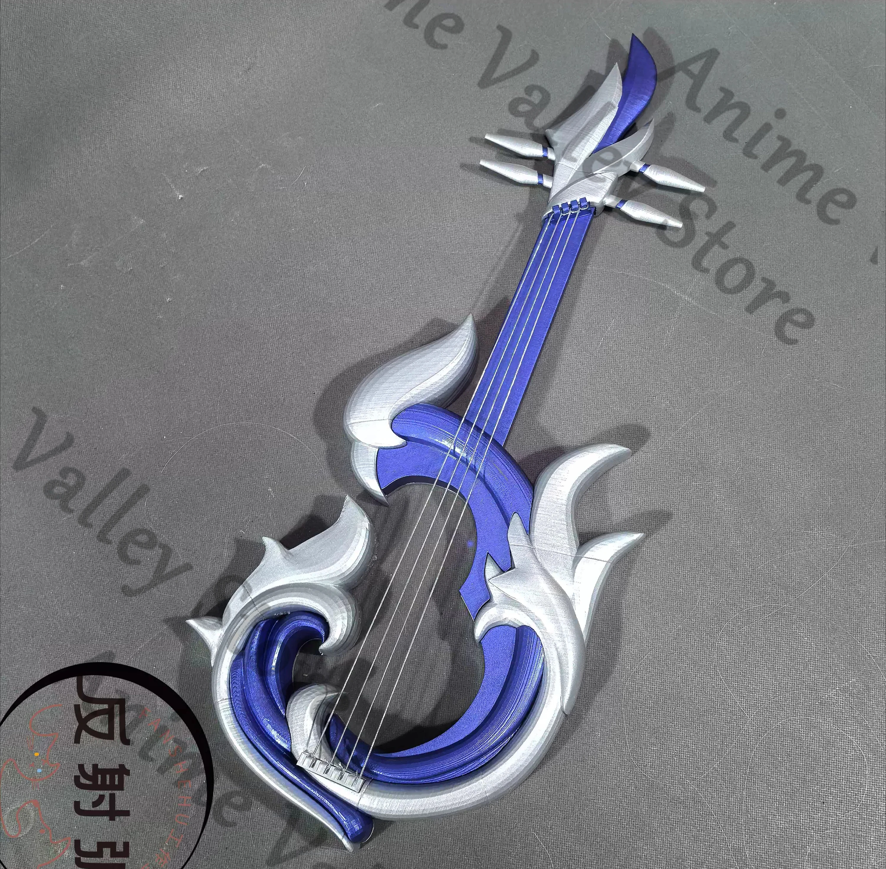 Anime Honkai: Star Rail Helektra Cosplay Viool Fiddle Prop Cartoon Dubbele Zwaarden Dubbele Rapier Wapen Rekwisieten Accessoires Kerstmis