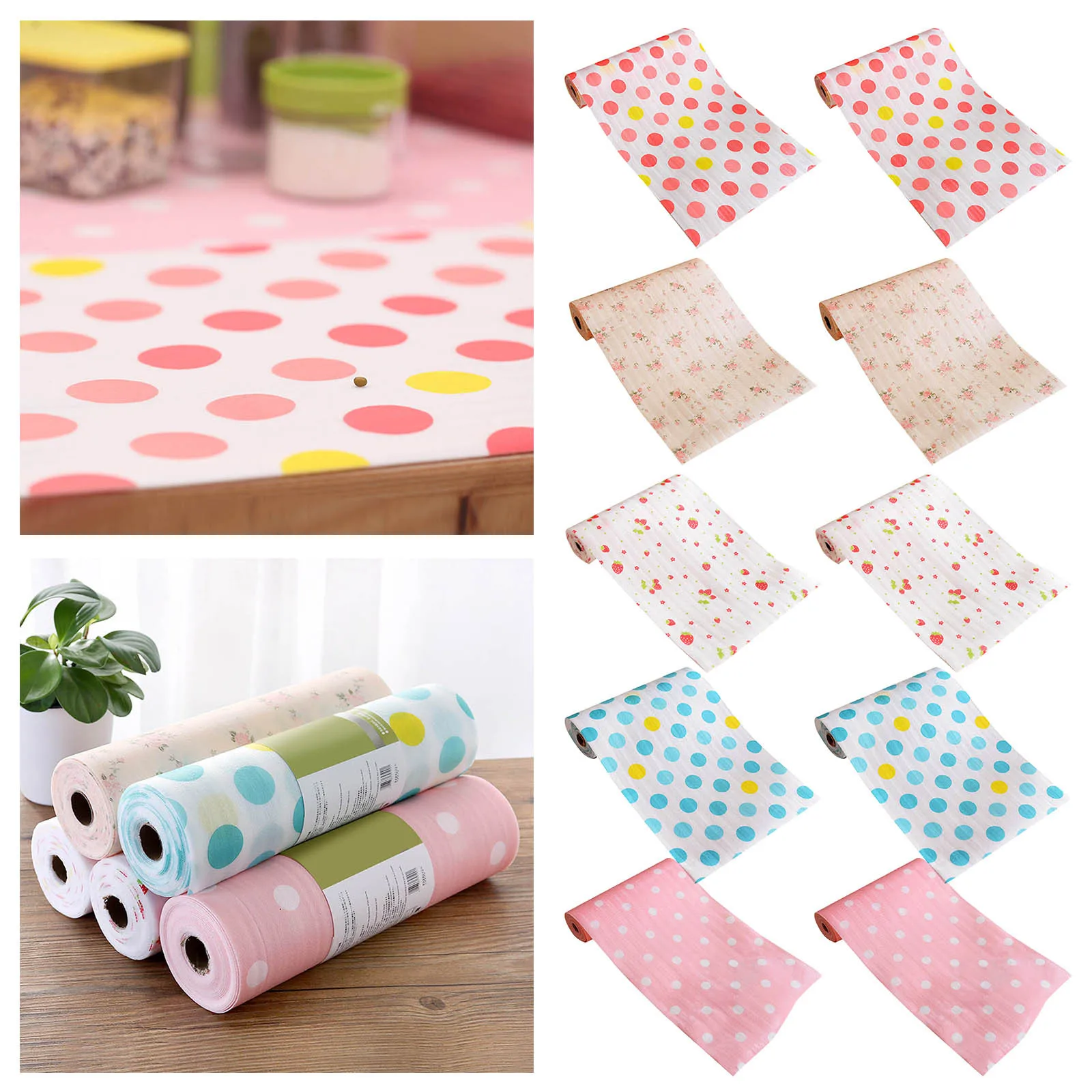 Waterproof Kitchen Table Drawer Mat Cabinet Shelf Liners Contact Paper Cabinet Mat Mildewproof Kitchen Mat For Drawer