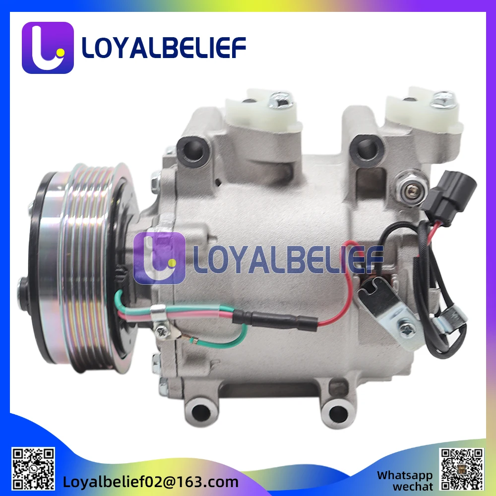 New AC Compressor For Honda CR-Z Insight Jazz 38810-RBJ-006 38810-RBJ-016 38810RBJ006 38810RBJ016