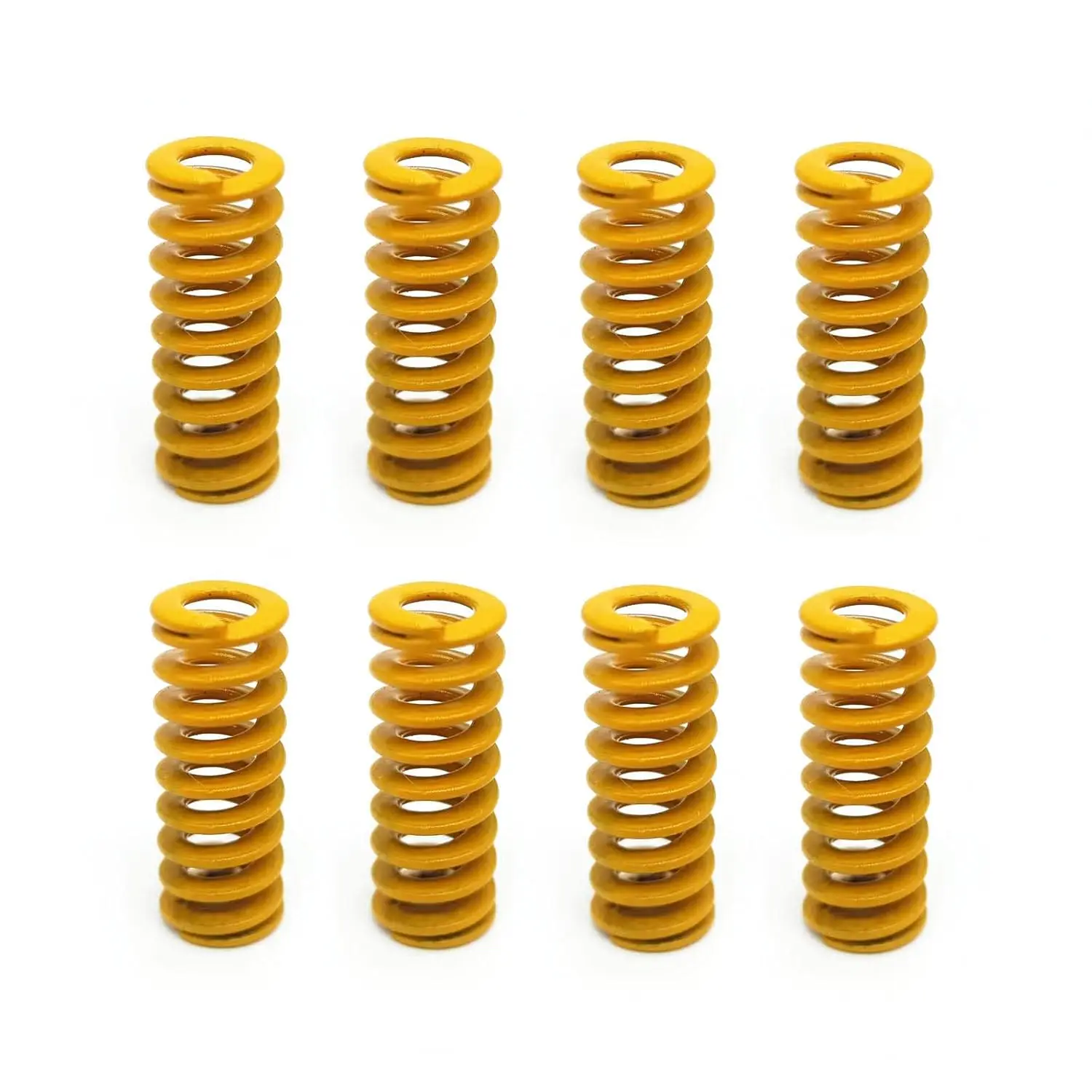 8mm OD 20mm Long Light Load Compression Mould Die Spring Yellow Compression Mould Die Spring for The Ender 3s Bed