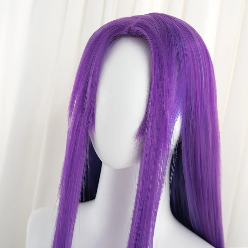 ROLECOS Spiel LOL Spirit Blossom Irelia Cosplay Perücke 80 cm Gemischte Farbe Lange Gerade Frauen Perücken Hitzebeständige Synthetische Haar