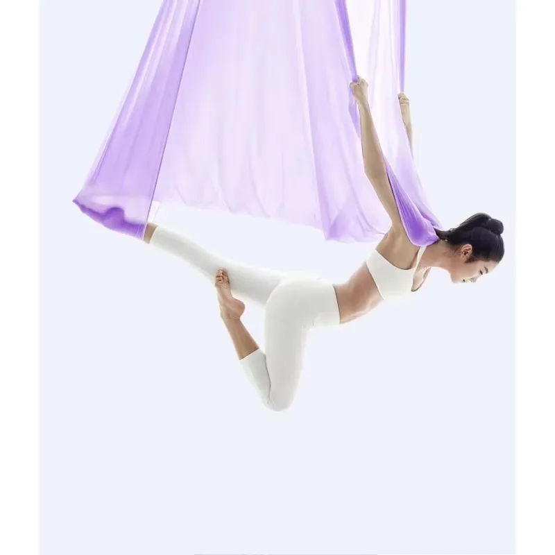 Aerial Yoga Swing Hammock for aerial yoga headstands and fitness training