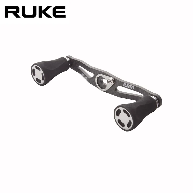 

Ruke New Casting Reel Carbon Handle and EVA Materi Knob Three Colors Length 105mm Baitcasting Assembly Hole Size 8*5mm Free Ship