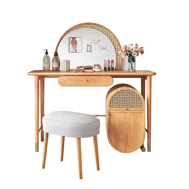 Modern high-version makeup table dresser light luxury high-end storage cabinet integrated modern simple master bedroom dresser